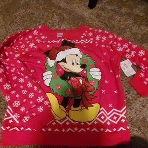 Disney christmas sweatshirt